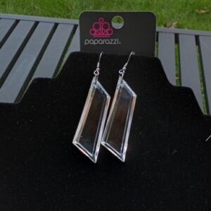 The Final Cut Black Earrings. NWT